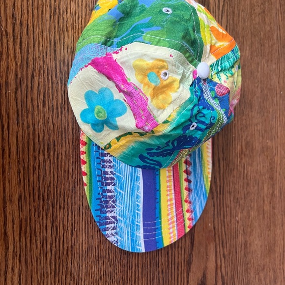 Vintage 80’s 90’s Jam’s World Multi Print 🧢 Cap Hat 🌈 - Picture 2 of 10